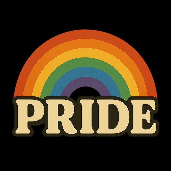 Pride Retro Vintage Style Foam Trucker Hat Cap LGBTQ Parade Wear Rainbow 90s USA - Picture 4 of 4